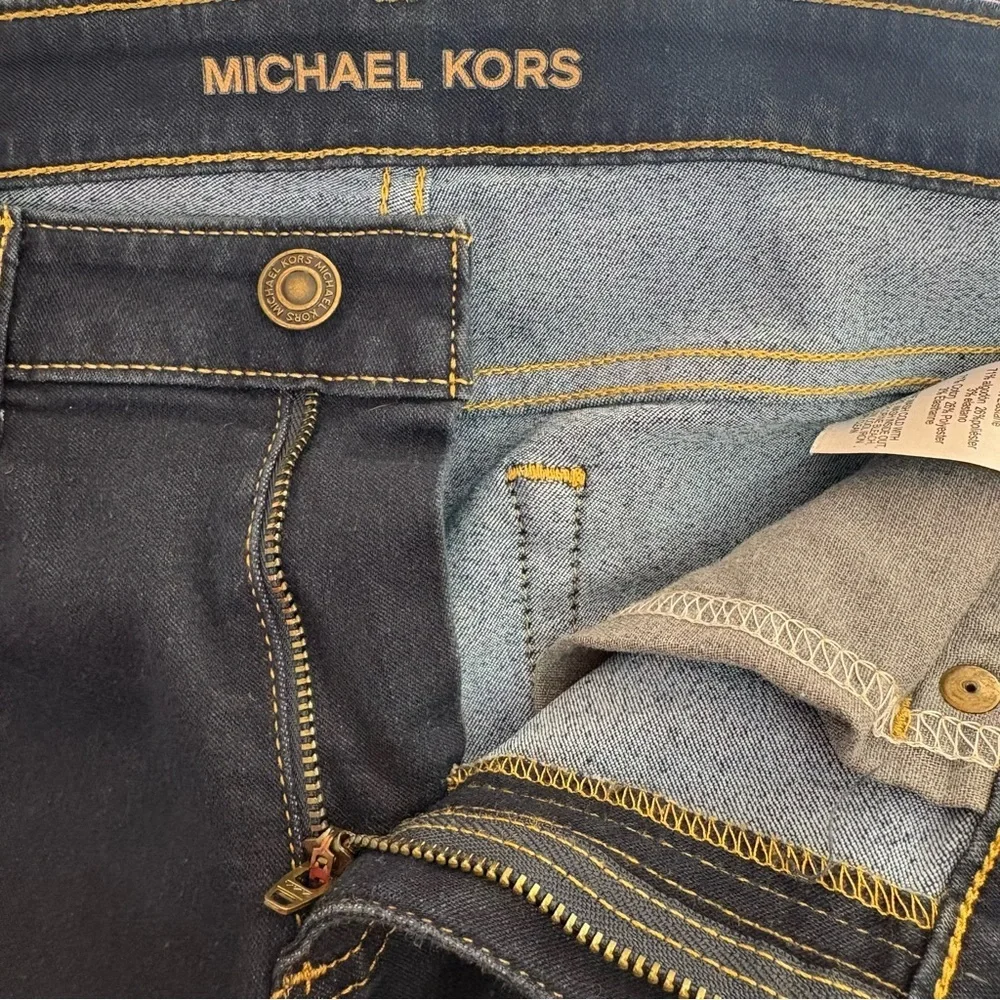 Michael Kors Dark Wash Stretchy Skinny Jeans